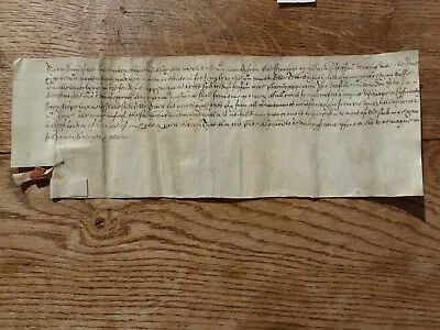 Vellum Indenture Parchment Manuscript Commonwealth 1651 Chippenham Cambridge • £30
