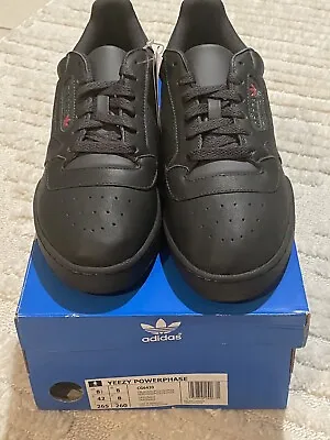 Yeezy POWERPHASE. Size 8.5US Calabasis Core Black CG6420 • £125.01