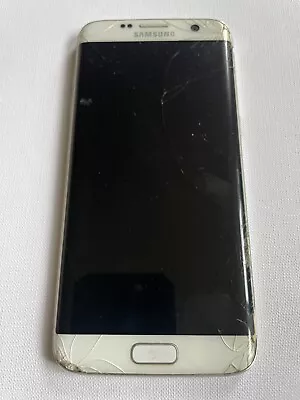 Samsung Galaxy S7 Edge 32GB Black  Unlocked - GOOD ⭐ Minor Black Mark • £11.99