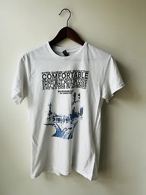 Radiohead ‘ok Computer’ T Shirt.  White.  Small. • £35