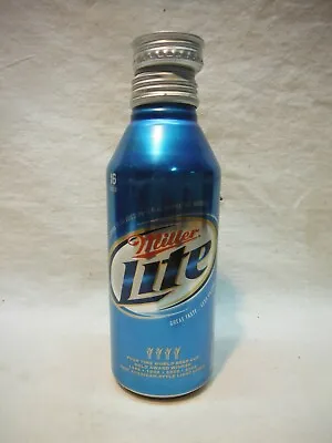 Miller Lite  Four Time World Beer Cup  Aluminum Beer Bottle #834800 • $3.50