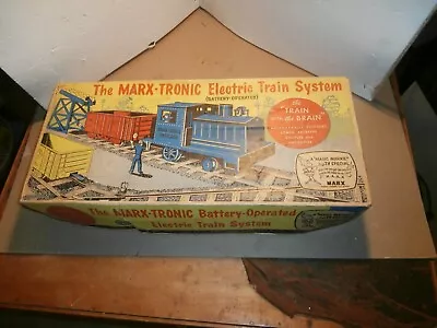 Vintage  Marx -Tronic Electric Train System The Train With A Brain 1950s • $59.99