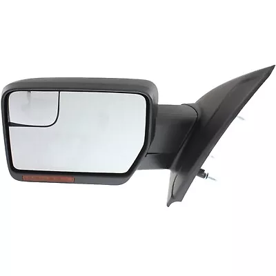 Mirror For 2011-14 Ford F-150 Power Folding With Puddle Light Paintable Left • $86.33