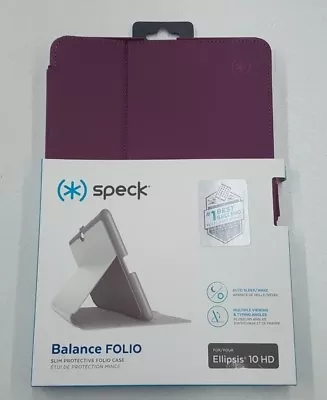 New Speck Balance Folio Purple Pink Case For Verizon Ellipsis 10 HD • $5.49