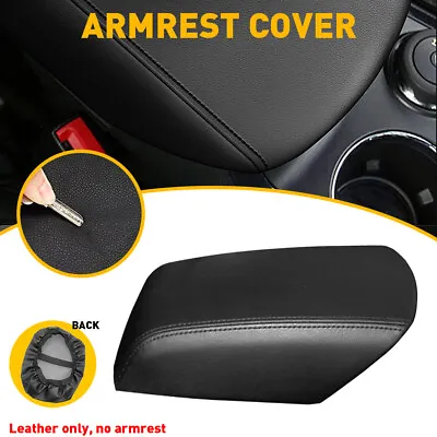 $12.99 • Buy For 2011-2018 Ford Explorer Center Console Cover Front Door Armrest Skin Leather