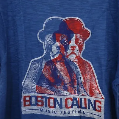 $8.44 • Buy 47 Womens Boston Calling Music Festival Crew/V Neck Concert Tee T-Shirt S-2XL