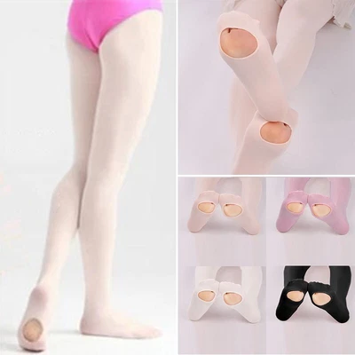 £3.36 • Buy Convertible Tights Dance Stocking Socks Ballet Pantyhose For Kids  Adults Skin