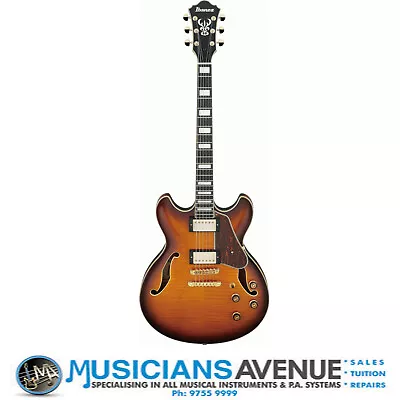 $1295 • Buy Ibanez AS93FM VLS Artcore Hollow Body Electric Guitar