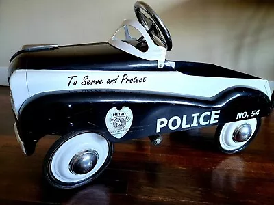  Vintage Metro City Police Pedal Car No. 54 By Instep In Great Condition. • $1500