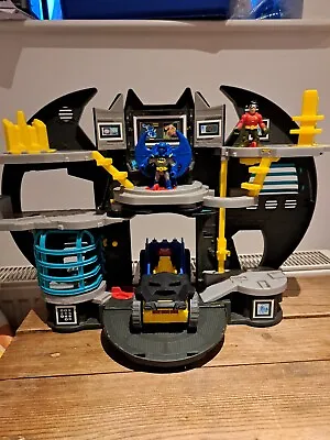 Imaginext Batcave Playset Including Batman With Wings And Zip Wire + Robin... • £15.50