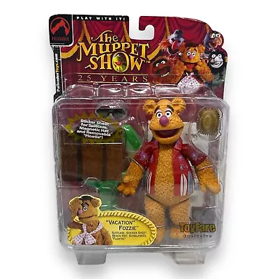 Jim Henson's The Muppets 25 Years Vacation Fozzie Figure Palisades 2002 NRFP • $29.48