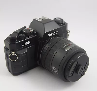 Vivitar V335 SLR With 35-80mm Pentax Lens • $44.75