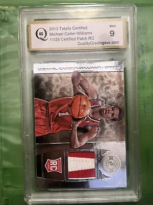 2013-14 Totally Certified Michael Carter-Williams Certified Patch /25 RC 76ers • $9.99