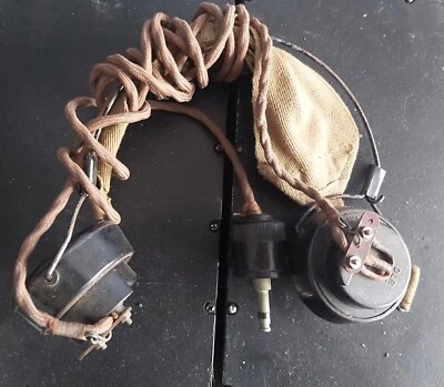 £29.99 • Buy Ww2 Army Military Radio Wireless Set Dlr Headphones