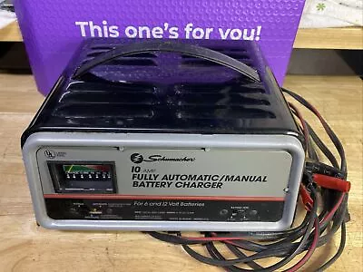 Schumacher 10amp Fully Automatic / Manual Battery Charger 6/12 Volt SE-40-MAP • $60