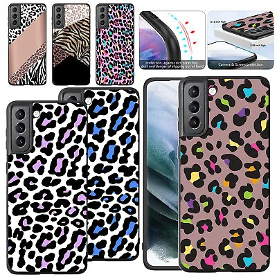 Shockproof Phone Case Leopard Print Cover For Samsung Galaxy A14 A34 A53 S23 S22 • £5.02