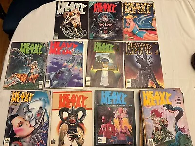 Heavy Metal Magazine Lot 1979 1980 1981 1982 1983 - 22 Magazines • $30