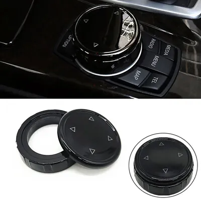 Fit For BMW 1/3/5 Series F20 F30 F10 2012-2019 Multi Media Knob Cover Trim • $13.29