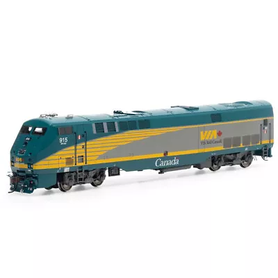 Athearn ATHG81312 P42DC Via Rail Canada #915 Locomotive W/ DCC & Sound HO Scale • $279.99