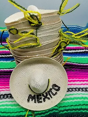 Wholesale Lot 12 Mini Hats 2 Inches Mini Sombrero • $16.99