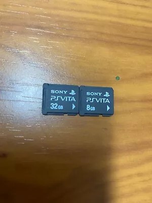 32gb + 8gb Playstation PS Vita Memory Cards Lot • $59