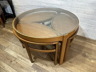 Teak Nathan Coffee Tables . Mid Century Nest . Free Delivery Available • £350