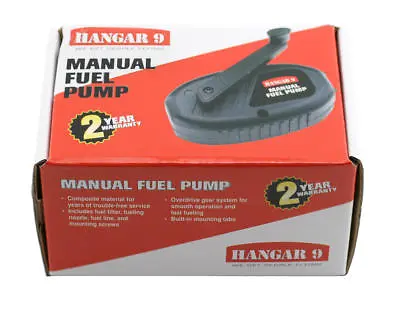 New Hangar 9 Manual Glow Nitro RC Airplane / Helicopter Fuel Pump HAN118 • $23.95