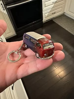 Hot Wheels Vintage VW Bus Custom Keychain • $49.99