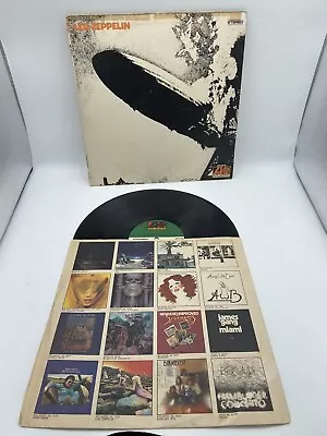 Led Zeppelin Self Titled Vinyl Record SD 8216 Atlantic Stereo 1969 Vintage • $24.97