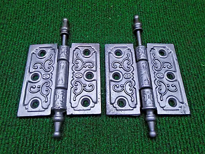 ONE PAIR Of VINTAGE EASSTLAKE  HINGES  3 1/2  X 3 1/2  - NICE SET (19660-20) • $39.95