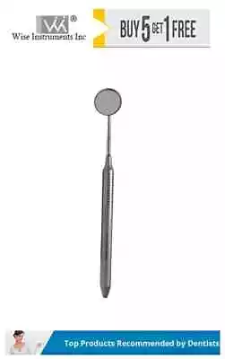 Dental Mouth Mirror Front Surface # 5  With Handle By Wise Instruments  • $12.99