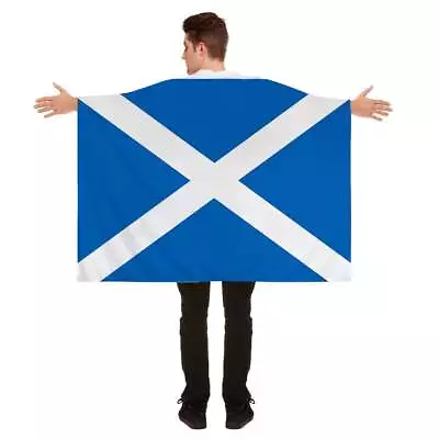 Henbrandt Scotland Saltire Flag Cape - 5ft X 3ft St Andrews Cross F77 274 • £4.50