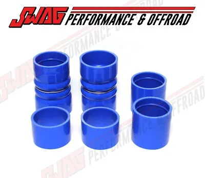 99.5-03 Ford 7.3 7.3L Powerstroke Diesel Blue CAC Intercooler Boot Upgrade Kit • $79.95