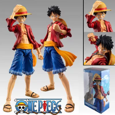 New One Piece Straw Hat Monkey D Luffy Figurine PVC Action Figure Toy Gifts Orna • $24.55