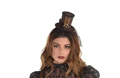 New Steampunk Mini Top Hat Headband Costume Accessory Halloween • $10.49