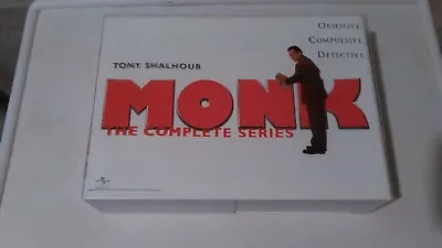  monk Complete Dvd Series-original Long Box Deluxe Edition- Rare Oops See Descri • $60
