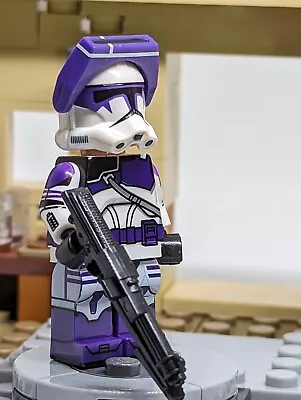 LEGO Star Wars Custom Printed Minifig 187th Legion Clone Trooper Sergeant Ruck • $0.99