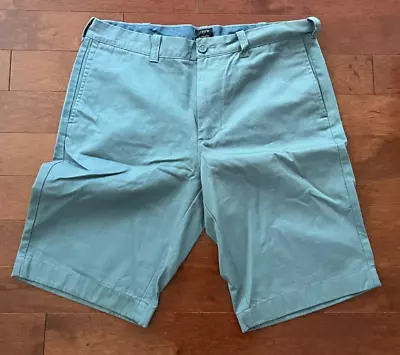 J Crew Rivington Chino Shorts Mens 34 In Waist Light Blue • $12