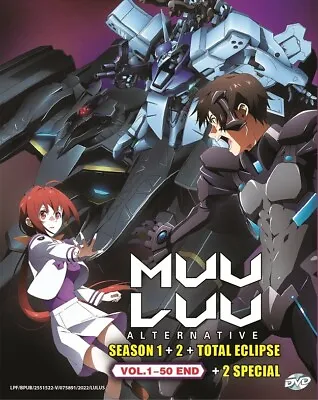 DVD Anime Muv-Luv Alternative Season 1+2+Total Eclipse 1-50 End English Subtitle • $35.90