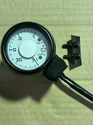 Genuine Mitsubishi Evo VI Boost Gauge CN9A CP9A Evo 4 Evo 5 Etc • $450