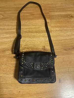Miss Me Faux Leather Crossbody Bag Black  • $20