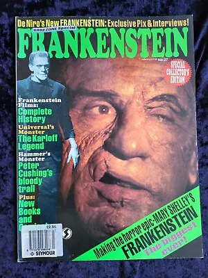 $14.99 • Buy GOREZONE Magazine # 27,  Frankenstein Special, Robert De Niro
