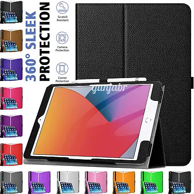 Leather Flip Smart Stand Case Cover For Apple IPad 10.2  7th 8th 9th Generation • £5.49