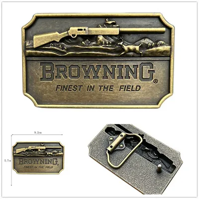 Retro Vintage Classic Men's Belt Buckle Metal Alloy Western Cowboy New Design • £5.16