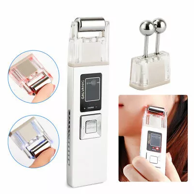 Facial Galvanic Microcurrent Ion Skin Firming Lift Machine Anti-aging Massager • $39.99