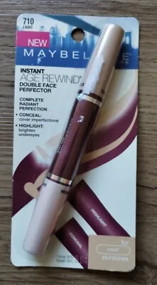 Maybelline Instant Age Rewind Double Face Perfector Concealer 710 Light • $8.99