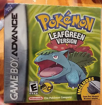 Pokemon: LeafGreen Version (Nintendo Game Boy Advance 2004) Complete! • $520