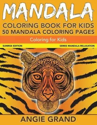 Mandala Coloring Book For Kids: 50 Mandala Coloring Pages: Coloring For Kid... • $10.41