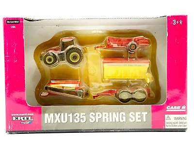 1/64 Case IH MXU135 Tractor Spring Set With Manure Spreader Sprayer Fertilizer • $55.95