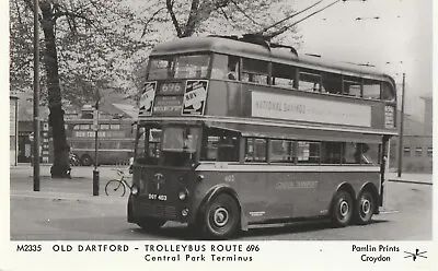 L England Kent Postcard English Old Dartford Bus London • £1.79